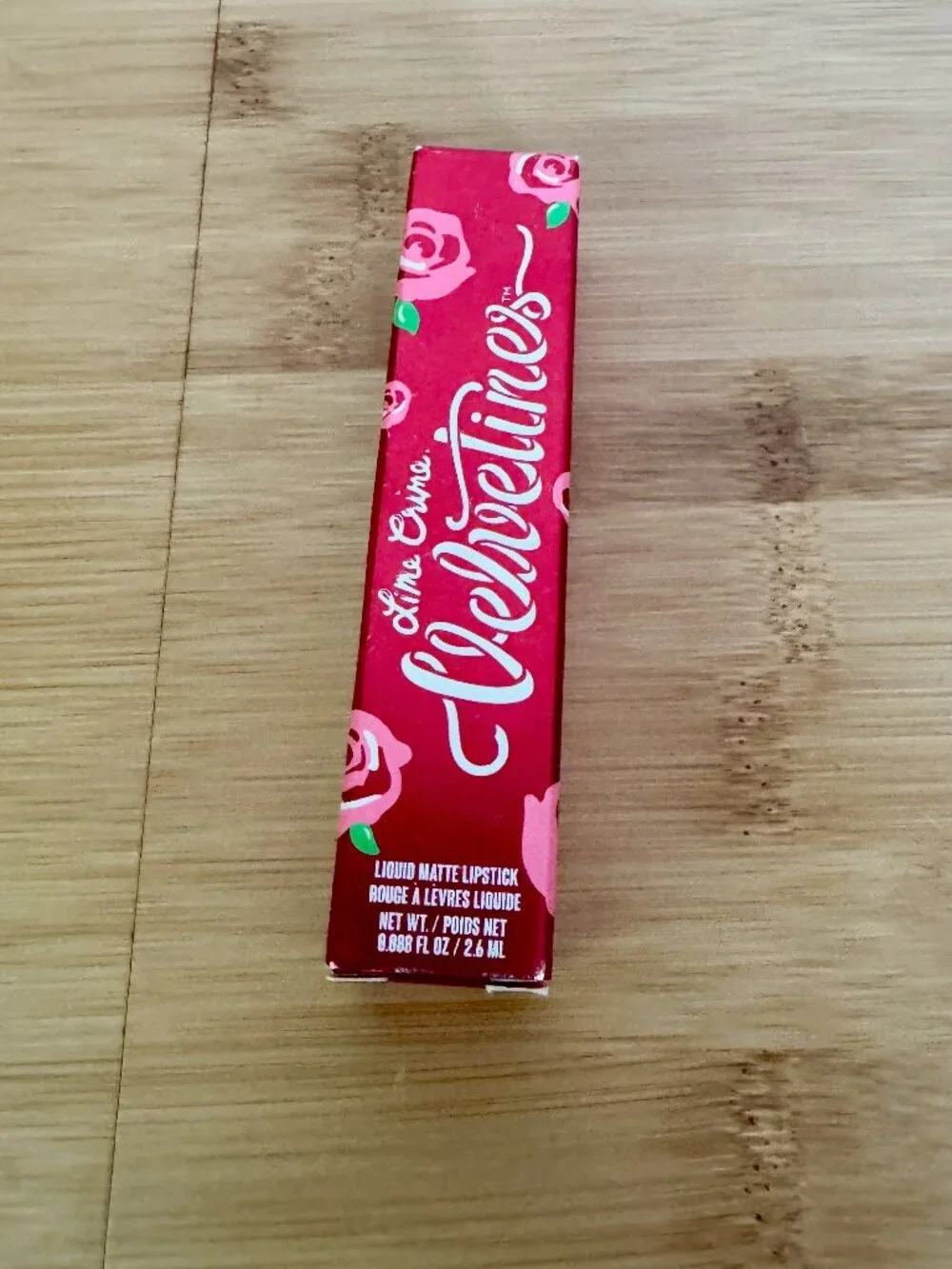 NIB Limecrime Mattl Lipstick Liquid Velvetines Pumpkin